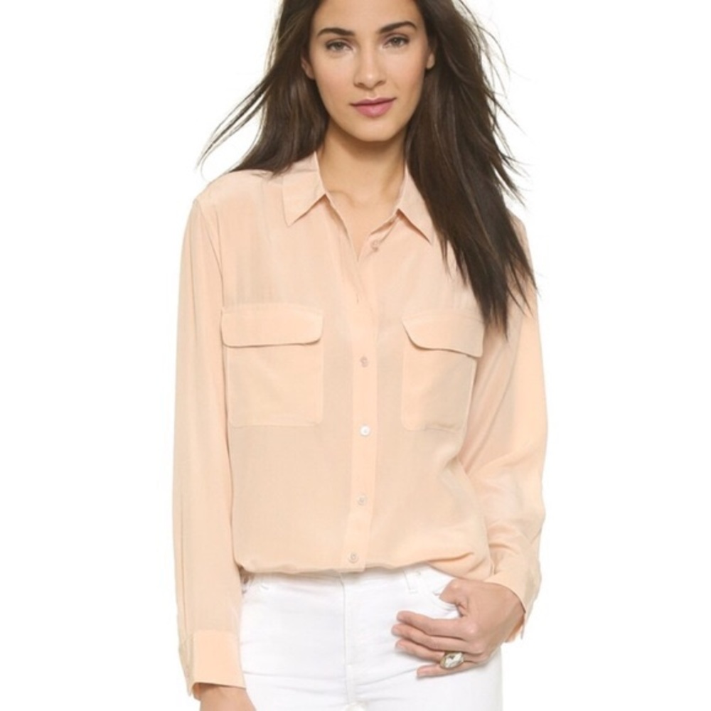 Equipment Silk Signature Shirt - image 1